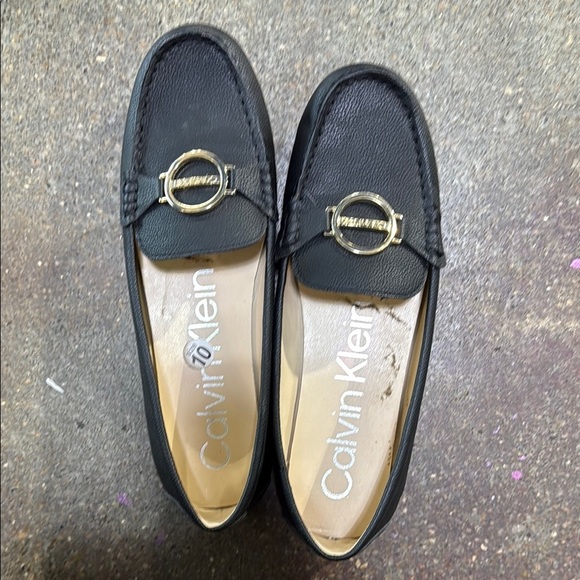 Calvin Klein Women's Black Loafers - Picture 3 of 4